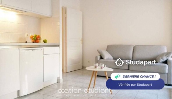 Logement �tudiant Studio &agrave; Nice (06100)