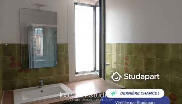 Logement �tudiant Studio &agrave; Nice (06100)