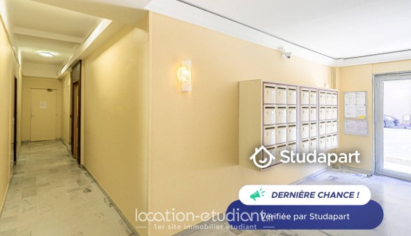 Logement �tudiant Studio &agrave; Nice (06100)