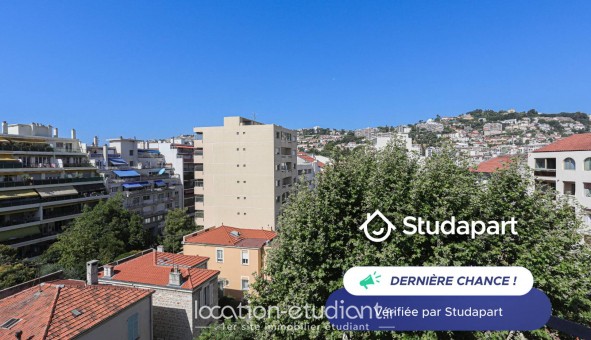 Logement �tudiant Studio &agrave; Nice (06100)