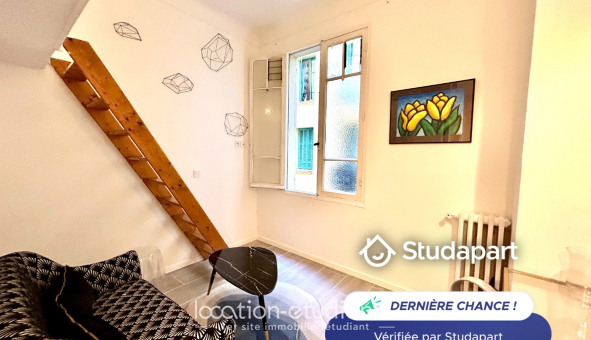 Logement �tudiant Studio &agrave; Nice (06100)