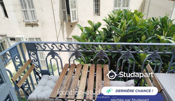 Logement �tudiant Studio &agrave; Nice (06100)