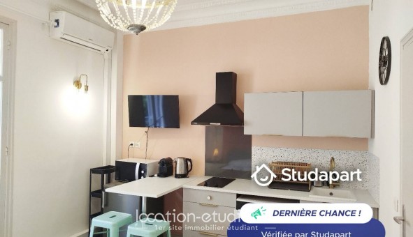 Logement �tudiant Studio &agrave; Nice (06100)