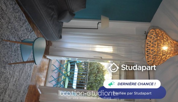 Logement �tudiant Studio &agrave; Nice (06100)