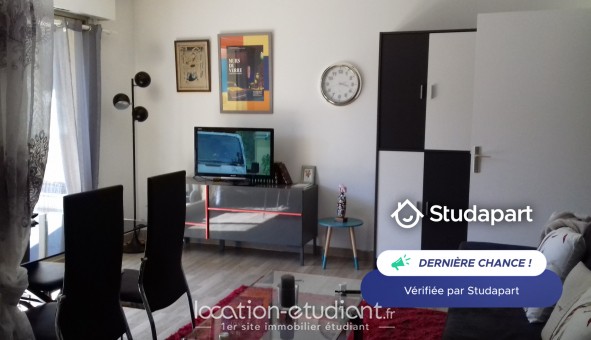 Logement �tudiant Studio &agrave; Nice (06100)