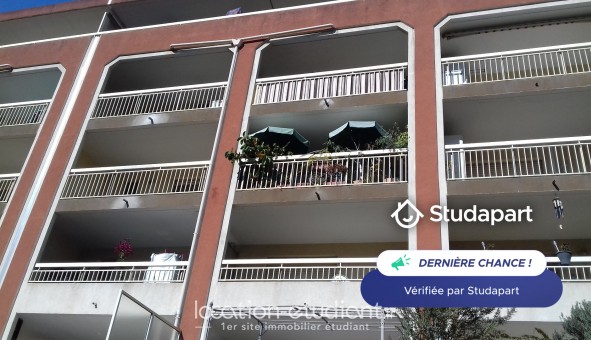 Logement �tudiant Studio &agrave; Nice (06100)