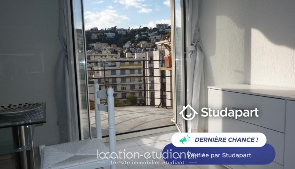 Logement �tudiant Studio &agrave; Nice (06100)