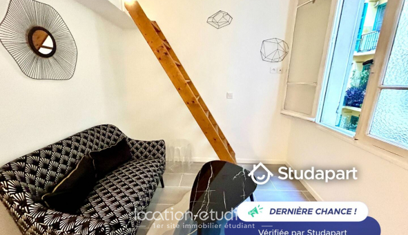 Logement �tudiant Studio &agrave; Nice (06100)