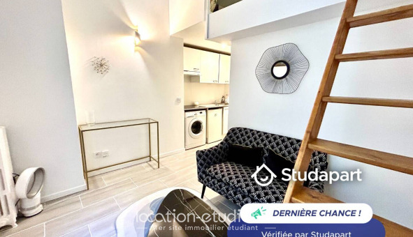 Logement �tudiant Studio &agrave; Nice (06100)