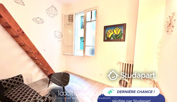 Logement �tudiant Studio &agrave; Nice (06100)