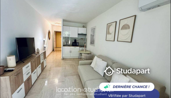 Logement �tudiant Studio &agrave; Nice (06100)
