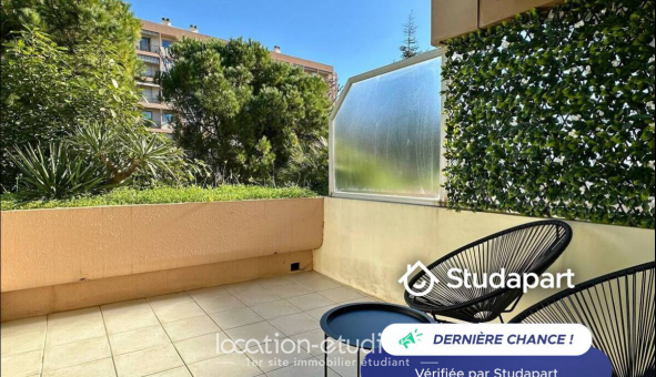 Logement �tudiant Studio &agrave; Nice (06100)