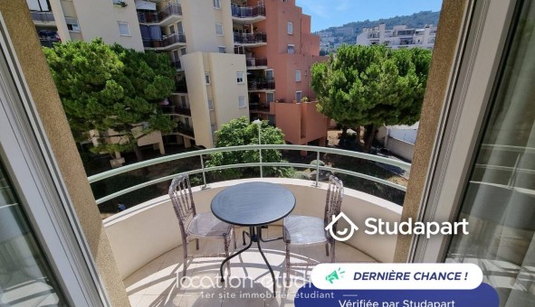 Logement �tudiant Studio &agrave; Nice (06100)