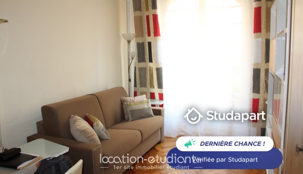 Logement �tudiant Studio &agrave; Nice (06100)