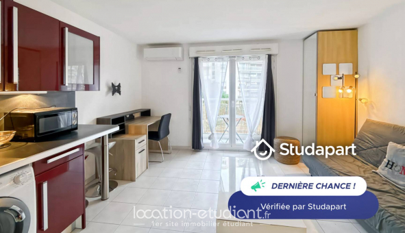 Logement �tudiant Studio &agrave; Nice (06100)