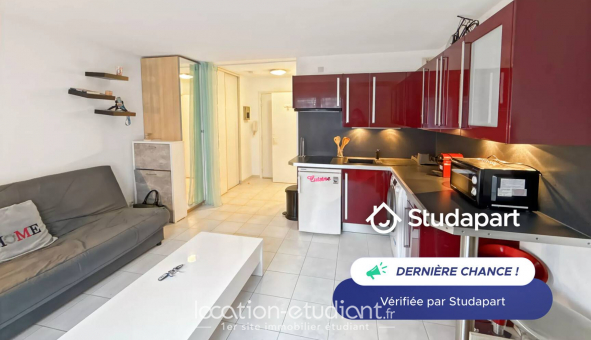Logement �tudiant Studio &agrave; Nice (06100)