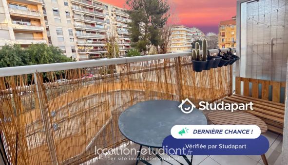 Logement �tudiant Studio &agrave; Nice (06100)