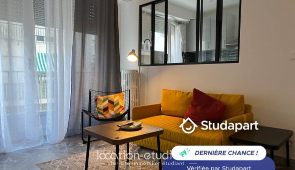 Logement �tudiant Studio &agrave; Nice (06100)