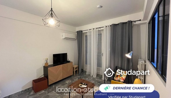 Logement �tudiant Studio &agrave; Nice (06100)