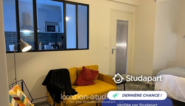 Logement �tudiant Studio &agrave; Nice (06100)