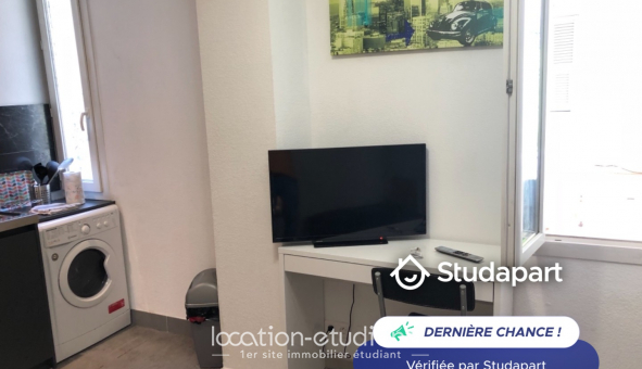 Logement �tudiant Studio &agrave; Nice (06100)