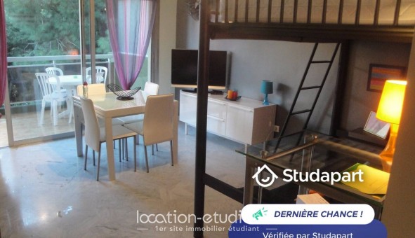 Logement �tudiant Studio &agrave; Nice (06100)