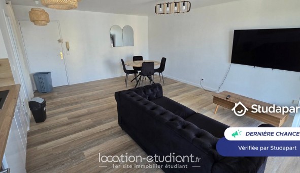 Logement �tudiant Studio &agrave; Nice (06100)