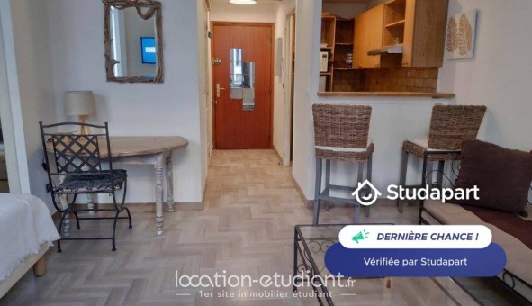 Logement �tudiant Studio &agrave; Nice (06100)