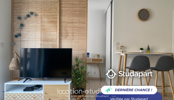 Logement �tudiant Studio &agrave; Nice (06100)