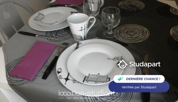 Logement �tudiant Studio &agrave; Nice (06100)