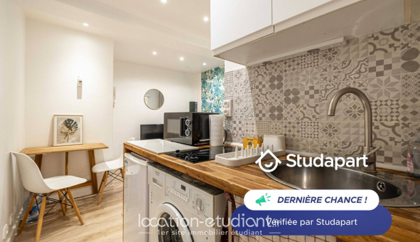 Logement �tudiant Studio &agrave; Nice (06100)