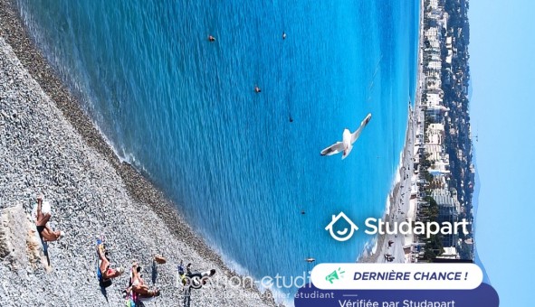 Logement �tudiant Studio &agrave; Nice (06100)