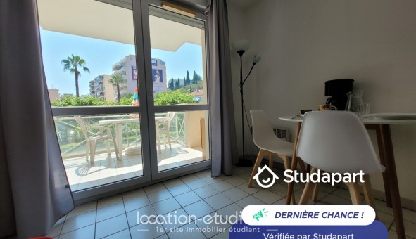 Logement �tudiant Studio &agrave; Nice (06100)