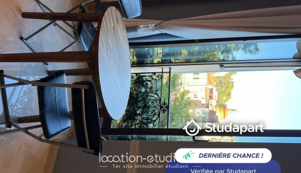 Logement �tudiant Studio &agrave; Nice (06100)