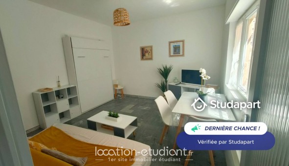 Logement �tudiant Studio &agrave; Nice (06100)