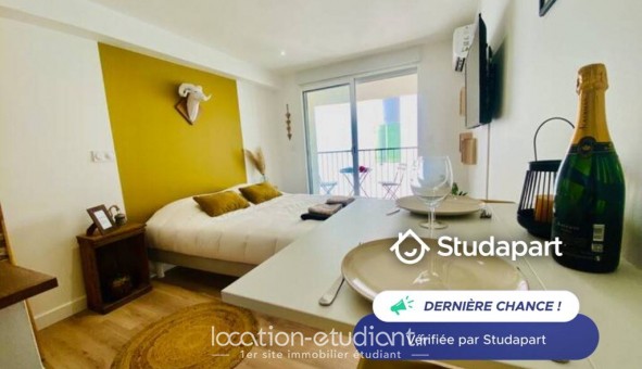 Logement �tudiant Studio &agrave; Nice (06100)