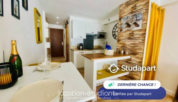 Logement �tudiant Studio &agrave; Nice (06100)