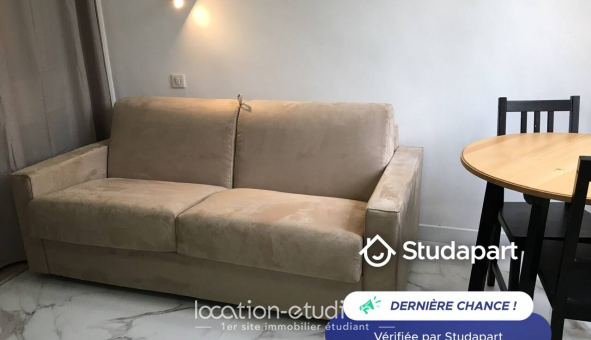 Logement �tudiant Studio &agrave; Nice (06100)