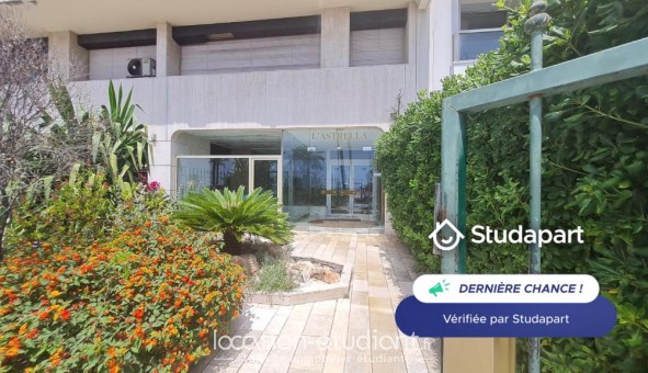 Logement �tudiant Studio &agrave; Nice (06100)