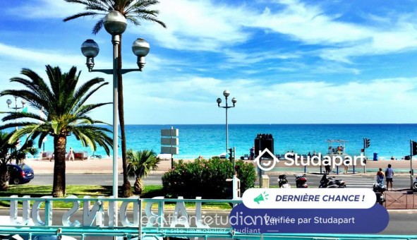 Logement �tudiant Studio &agrave; Nice (06100)