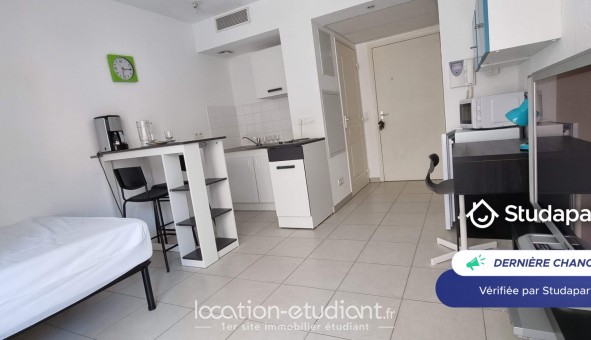 Logement �tudiant Studio &agrave; Nice (06100)