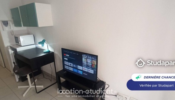 Logement �tudiant Studio &agrave; Nice (06100)