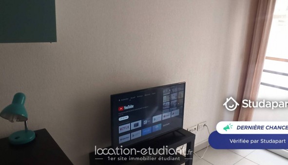 Logement �tudiant Studio &agrave; Nice (06100)