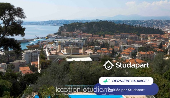 Logement �tudiant Studio &agrave; Nice (06100)