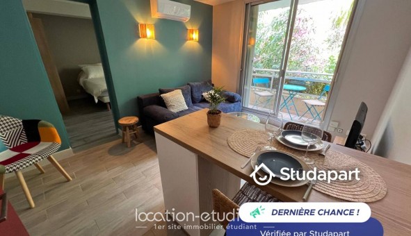 Logement �tudiant Studio &agrave; Nice (06100)
