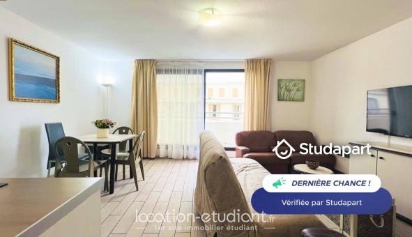 Logement �tudiant Studio &agrave; Nice (06100)