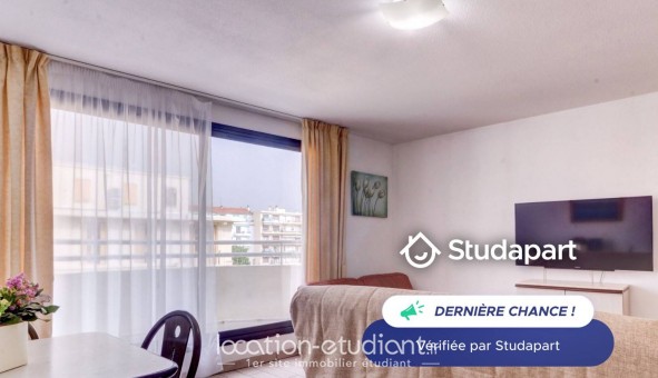 Logement �tudiant Studio &agrave; Nice (06100)