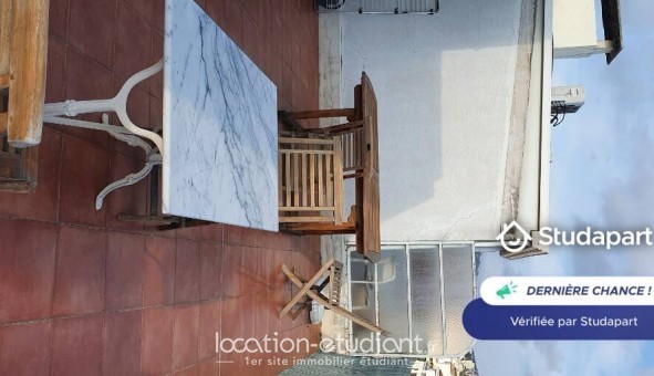 Logement �tudiant Studio &agrave; Nice (06100)