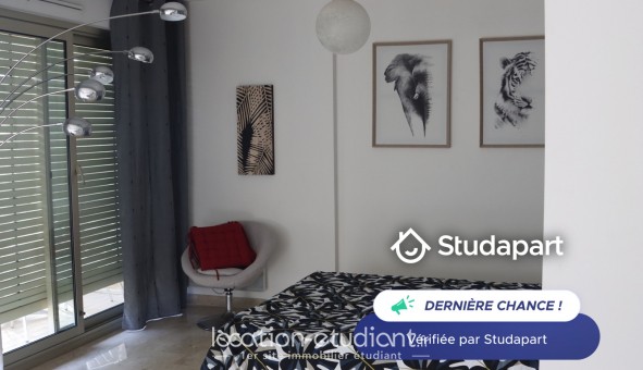 Logement �tudiant Studio &agrave; Nice (06100)