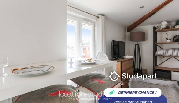 Logement �tudiant Studio &agrave; Nice (06100)